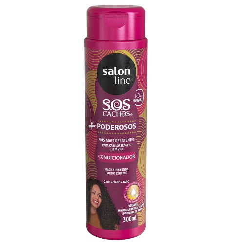 Condicionador Salon Line S.O.S Cachos + Poderosos 300ml