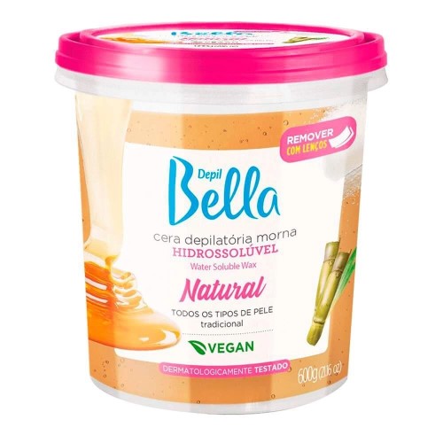 Cera Depilatória Depil Bella Tradicional 600g