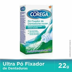 Corega Ultra Pó Fixador de Dentadura 22g