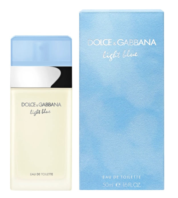 Light Blue Dolce & Gabbana Eau De Toilette Perfume Feminino 50 Ml