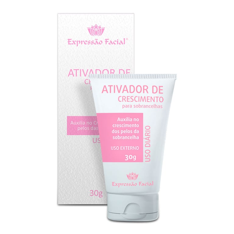 Ativador De Crescimento Para Sobrancelhas Expressão Facial 30g