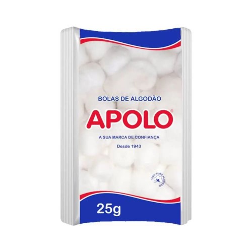 Algodão Bola Apolo 25g