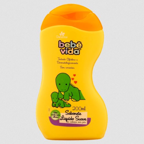 Sabonete Líquido Infantil Davene Bebê Vida Aveia 200ml