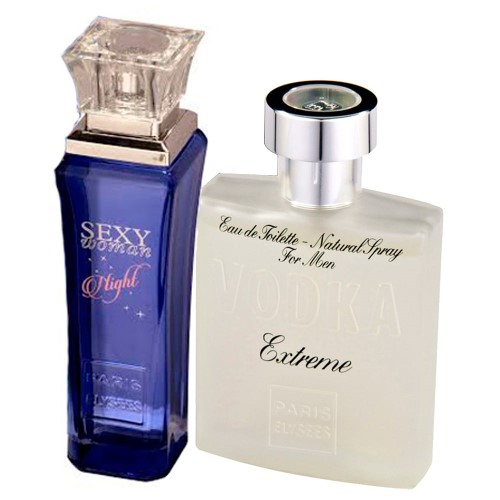 Paris Elysees Sexy Woman Night + Vodka Extreme - Eau de Toilette + Eau de Toilette