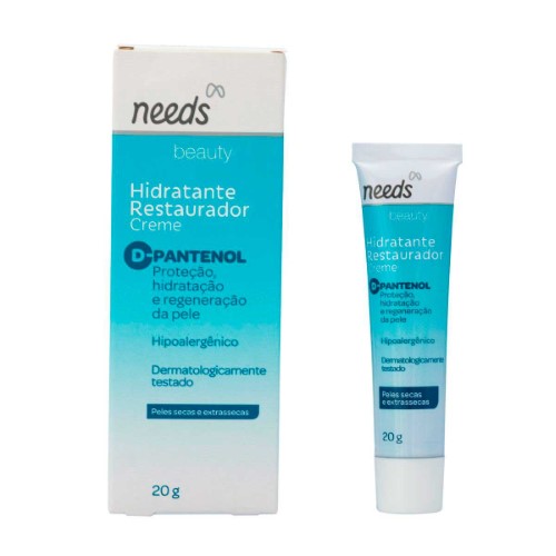 Hidratante Needs Vegano Dexpantenol Derma Creme Corpo Lábios e Unhas com 20g