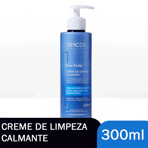 Creme De Limpeza Vichy Dercos Sensi Scalp 300ml