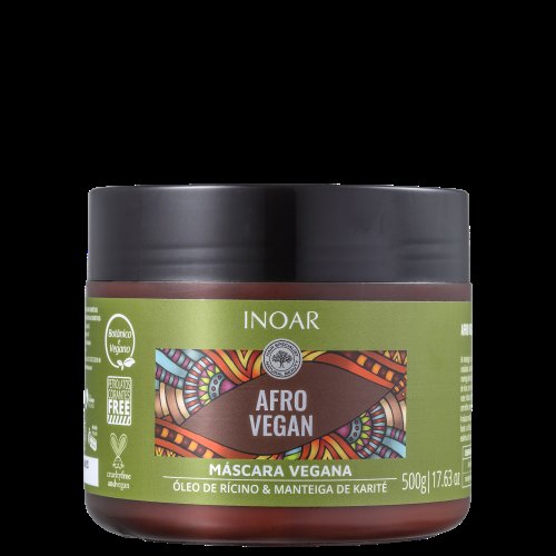 Inoar Afro Vegan Máscara de Tratamento