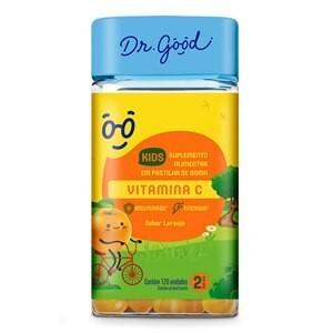 Suplemento Alimentar Dr. Good Vitamina C Kids com 120 Unidades