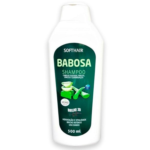 Shampoo Soft Hair Babosa 3D 500ml