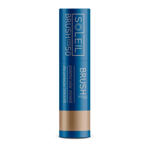 Protetor Solar Mineral Soleil Brush Fps50 Clara+ 6g