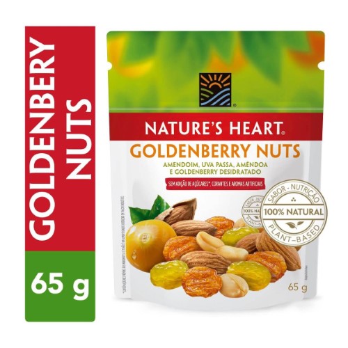 Snacks Nature Heart Goldenberry Nuts 65g