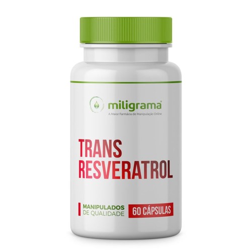 Trans-Resveratrol 100mg 60 Cápsulas