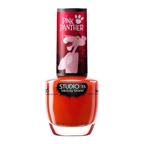 Esmalte Studio 35 Pantera Cor de Rosa Cor Audaciosa 9ml