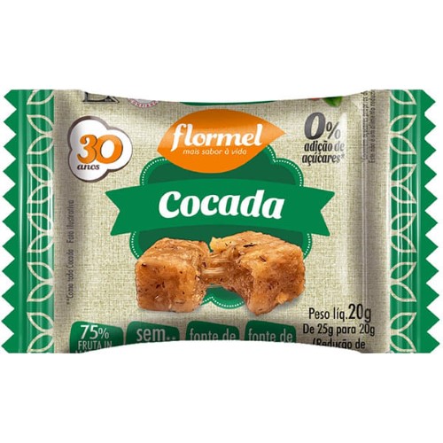 Cocada zero Flormel 20g