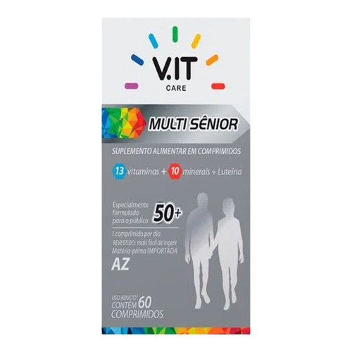 V.IT CARE Multi Sênior 60 Comprimidos