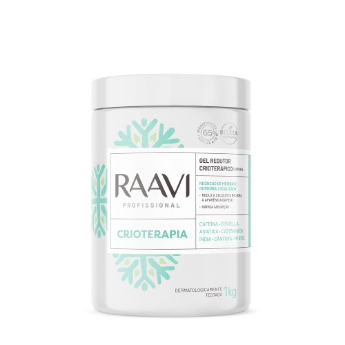 Gel Massagem Raavi Redutor Crioterápico 1kg