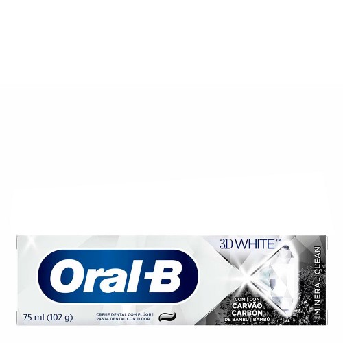 Creme Dental Oral-B 3D White Mineral Clean 102g