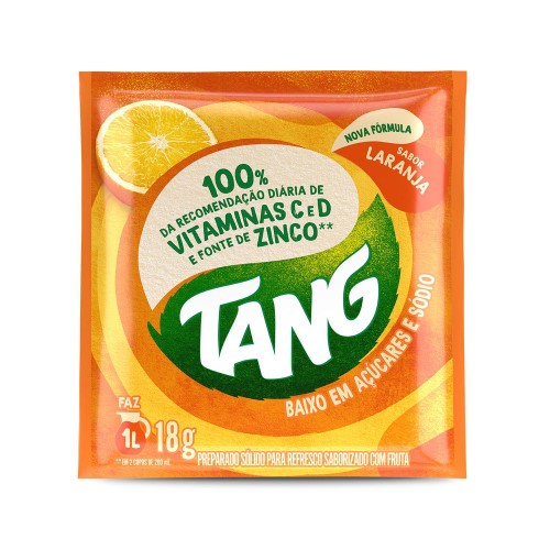 Suco em Pó Tang Laranja 18g