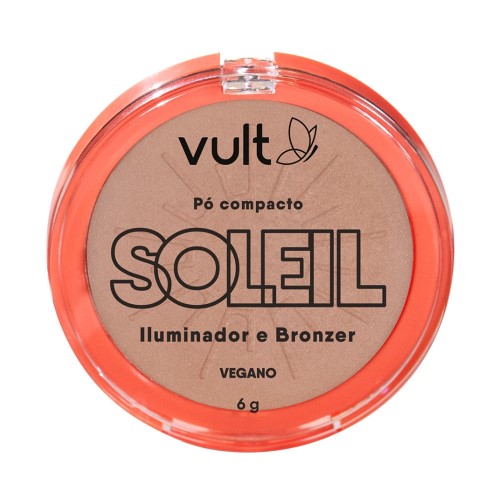 Pó Compacto Vult Soleil Iluminador e Bronze 6g