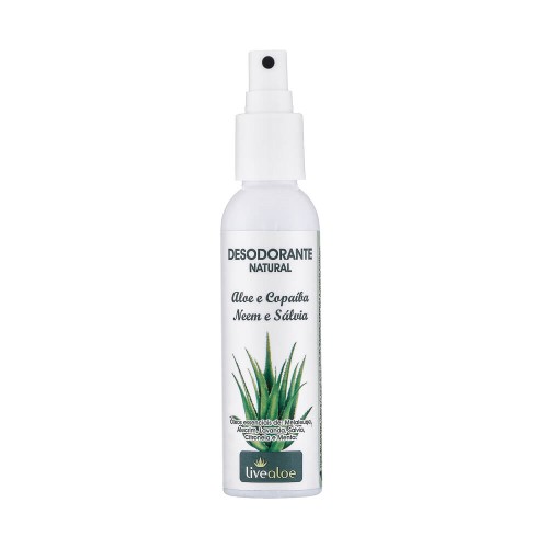 Desodorante Natural de Aloe e Copaíba 120ml – Livealoe