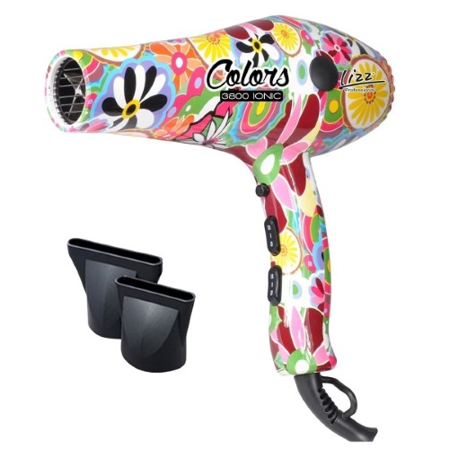 Secador 3800 Ionic Colors - Lizz Profissional - 220v