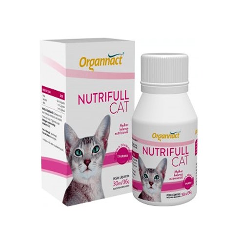 Nutrifull Cat 30ml Organnact Suplemento Para Gatos