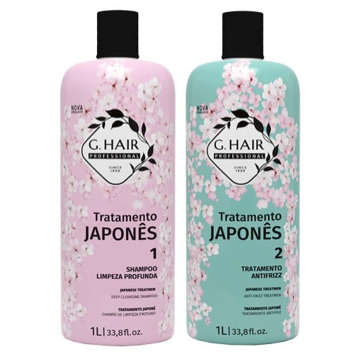 G.Hair Liso Japones Kit – Shampoo + Tratamento