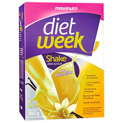 Diet Week Shake Baunilha 360g