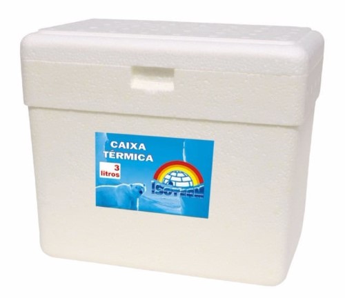 Caixa Térmica Isopor 3L