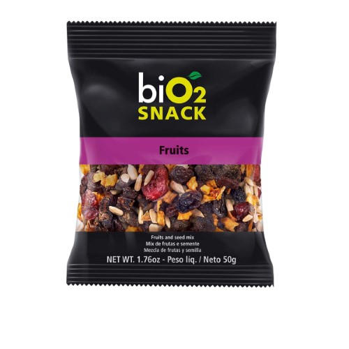 Snack biO2 Mix de Frutas com 50g