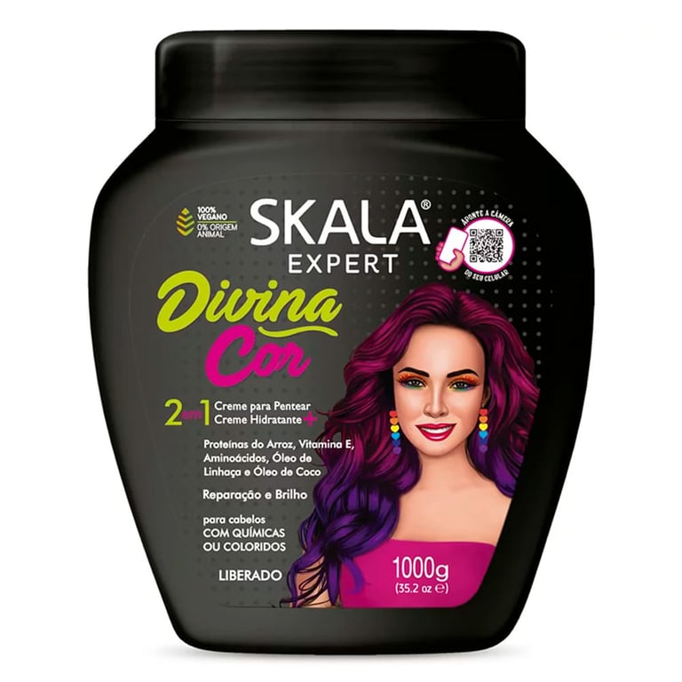 Creme De Tratamento Skala Divina Cor 1000g