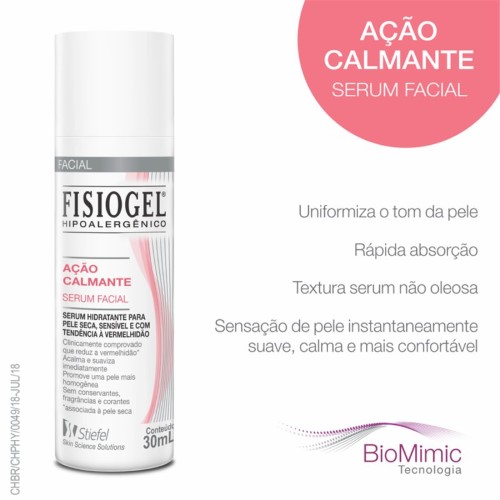 Sérum Facial Fisiogel A.i Ação Calmante 30ml