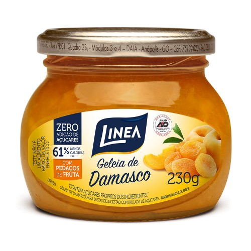 Geleia Linea Damasco 230g