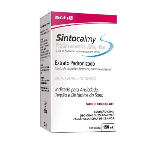 Sintocalmy 300mg/10ml Aché Solução Oral 150ml