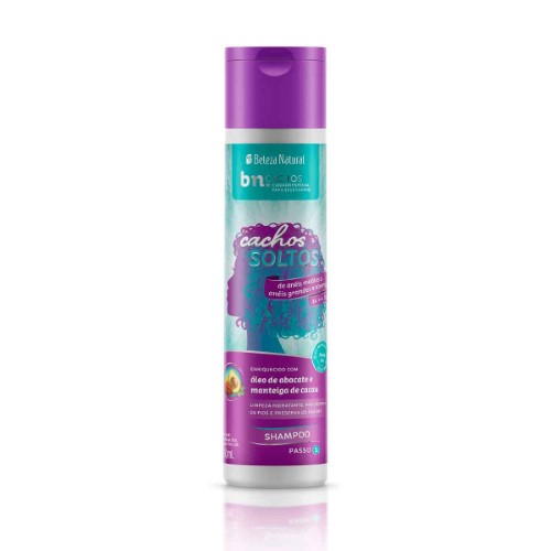 Shampoo Beleza Natural Cachos Soltos com 300ml