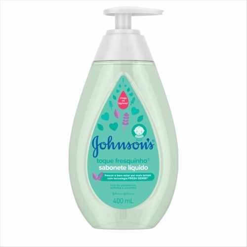 Sabonete Líquido Johnson Baby Toque Fresquinho 400ml