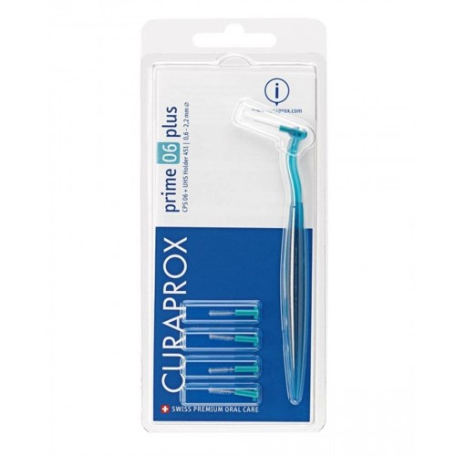 Escova Dental Interdental Curaprox Prime Plus 06mm + 4 Refis