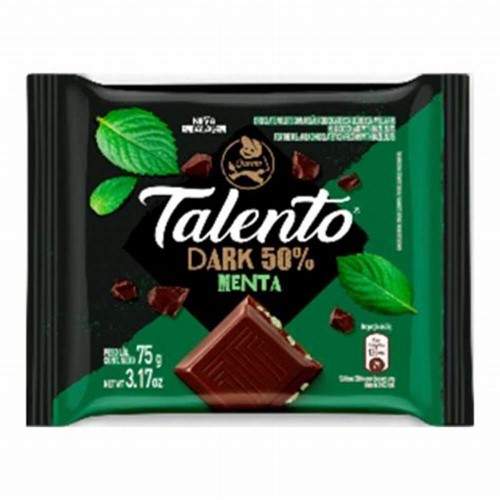 Choc Talento Tab Dark Ment 75G