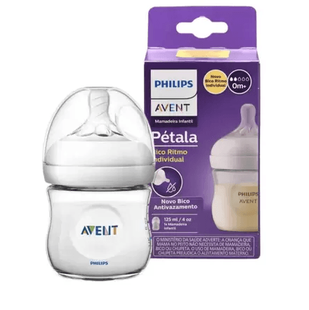 Mamadeira Philips Avent Pétala 3.0 SCY900/01 Transparente 125ml