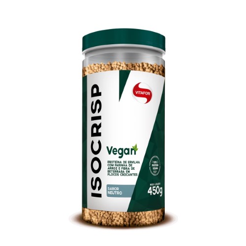 Alimento Proteico Isocrisp Vitafor Vegan com 450g