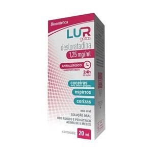 Lur Desloratadina 1,25mg/ml Gotas 20ml