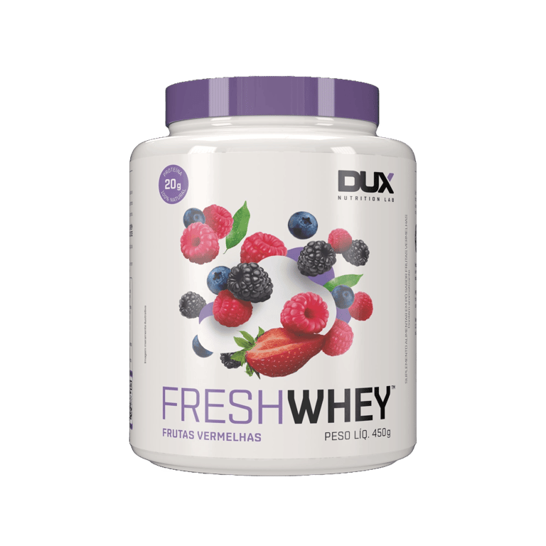 Fresh Whey Dux Nutrition Frutas Vermelhas 450g