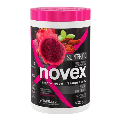 Creme de Tratamento Novex Superfood Pitaya & Gojiberry com 400g