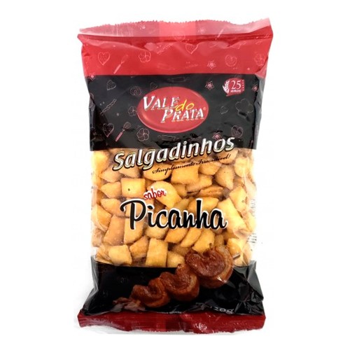 Salgadinho Vale do Prata Sabor Picanha 120g