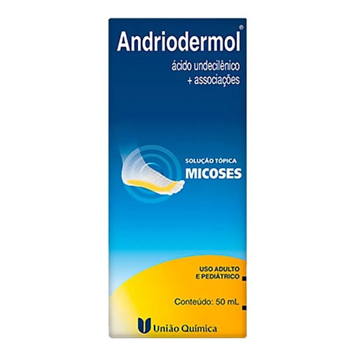 Andriodermol União Química Solução 50ml