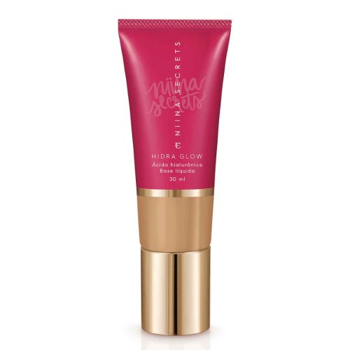 Base Líquida Niina Secrets Hidra Glow Cor 30 com 30ml