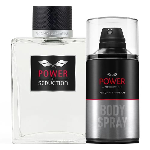 Antonio Banderas Power of Sedution Kit - Perfume Masculino 200ML EDT + Body Spray 250ml