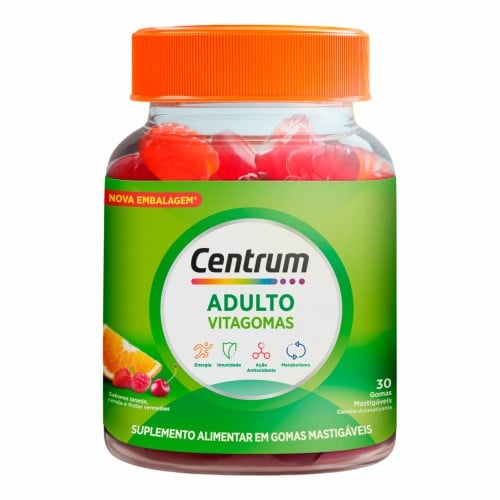 Centrum Vitagomas com 30 gomas