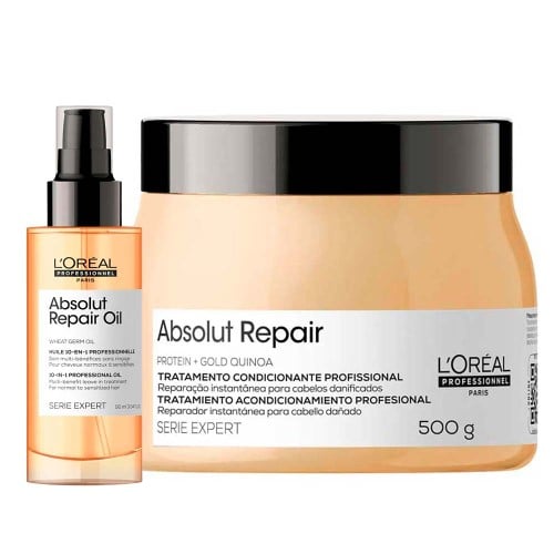 L`oréal Professionne Absolut Repair Kit Máscara + Óleo