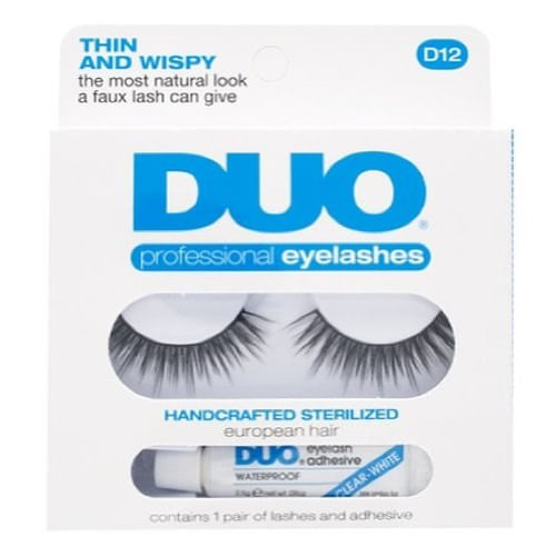 Cílios Postiços Eyelashes D12 Duo - Cílios Postiços